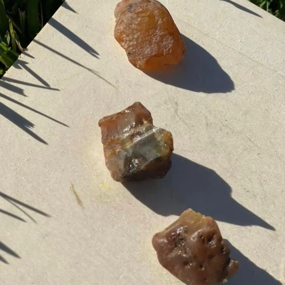 2 Large Carnelian Agate  Rough Crystal
