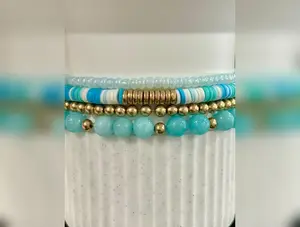 Tiffany White Gold - Tumbler Bracelet Stacks