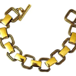 Vintage chunky box bracelet