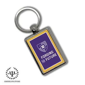 Delta Tau Delta Keychain Rectangular