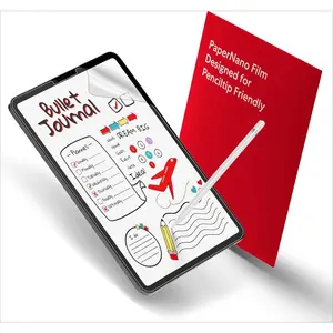 X-PCS06   2 Pack Paperfeel Screen Protector Compatible with iPad Pro 12.9 Inch (2022 & 2021 & 2020 & 2018), iPad Pro 12.9 6th / 5th / 4th / 3rd Generation Matte PET Film for Drawing, Anti-Glare