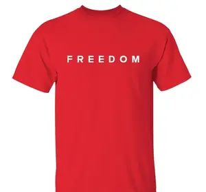 Freedom A True American Patriot Legends Never Die Memorial T-Shirt, Wear Red on October 14th as Day Tee, Birthday Tee, Graphic Design Unisex Cotton T-shirt for Men for Women Menswear Womenswear