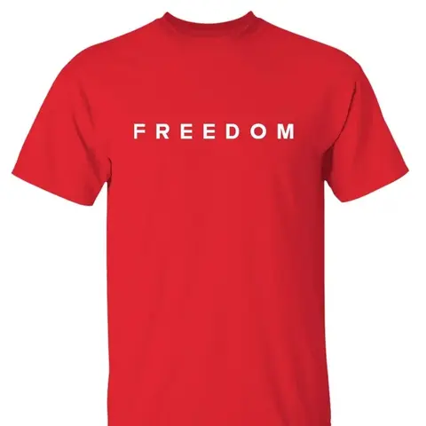 Men's Fitted Short-Sleeve Round Neck Comfort Colors T-Shirt - Freedom 250 Patriotic Top, US Semiquincentennial 250th Anniversary Celebration Tee