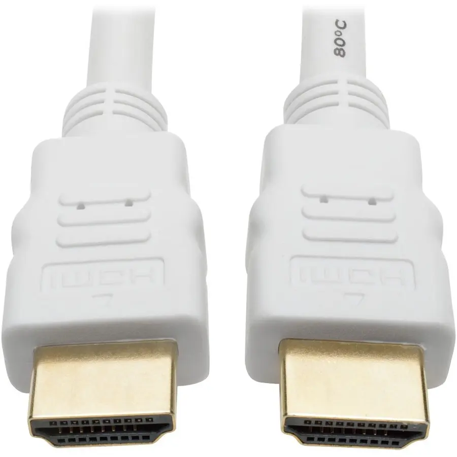 Tripp Lite 25ft High-Speed HDMI 4K Cable with Digital Video and Audio, White