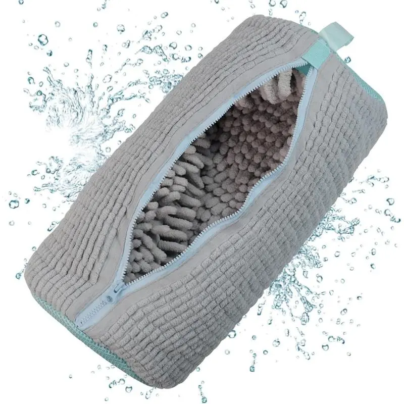 Shoe Washing Machine Bag Reusable Sneakers Tennis Shoe Cleaning Bags for Washing Machine and Dryer, Delicates Laundry Bags for Lingerie, Socks and More Lemon 1PCS