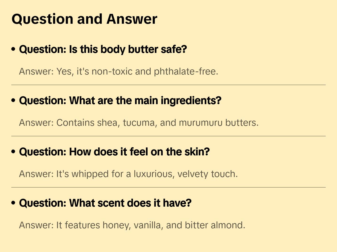 Monceli Aroma Whipped Body Butter - Honey, Vanilla & Almond - 4oz Monceli Aroma Whipped Body Butter - Honey, Vanilla & Almond - 4oz