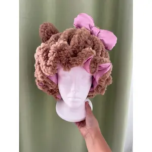 Satin Lined Bear Ears Bonnet  🐻