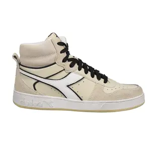 diadora Mens Magic Basket Mid Legacy High  Sneakers Shoes Casual - Off White