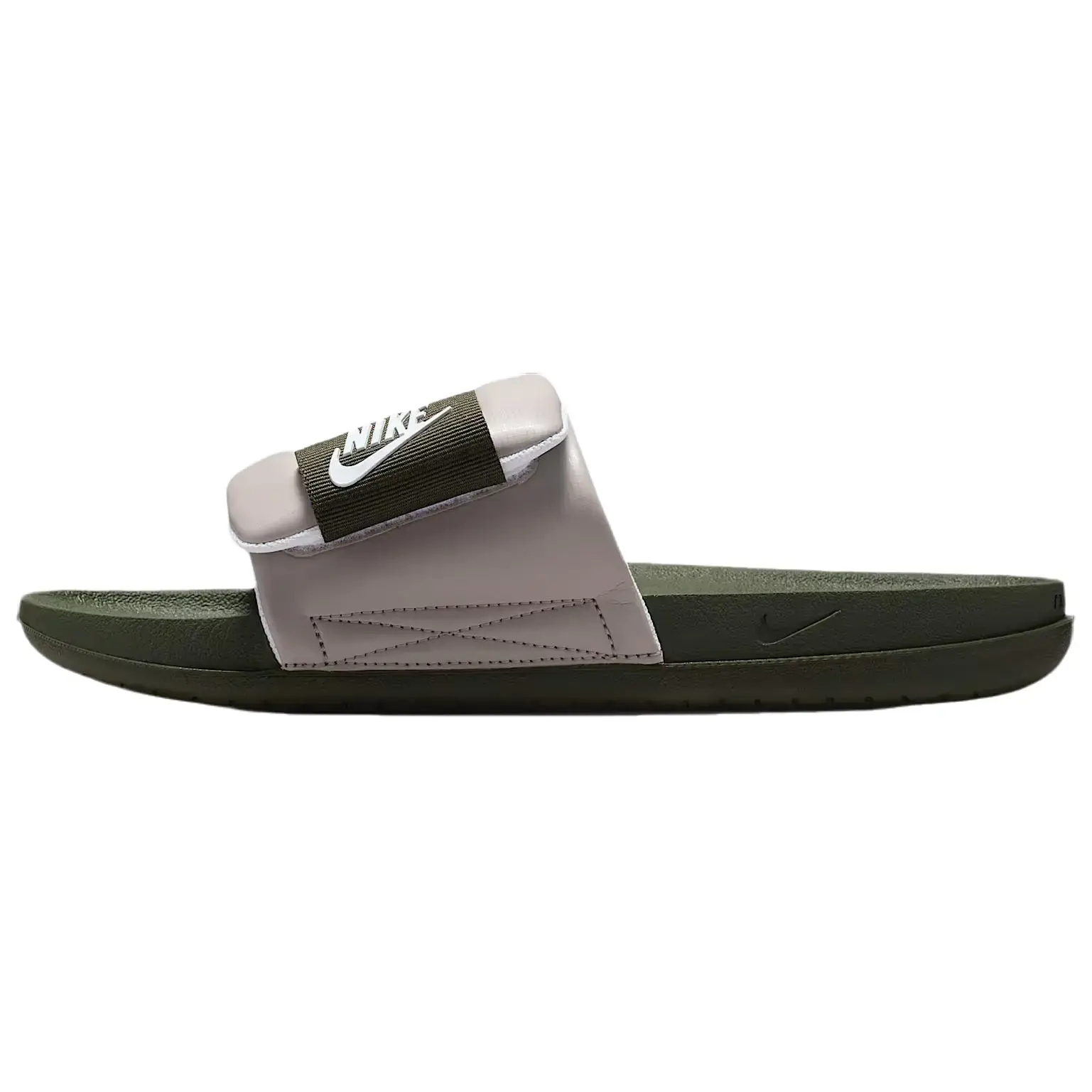 Nike Offcourt Adjust Slide - Men's Cargo Khaki Sports Footwear