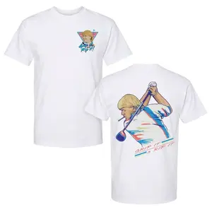 Patriotic Golf Graphic T-Shirt, Vintage USA Golfer Tee, Retro Swing Design Shirt, Summer Holiday Gift for Golf Lovers