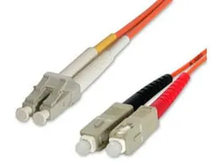 Startech FIBLCSC1 1m Duplex MM Fiber Optic Cable LC-SC