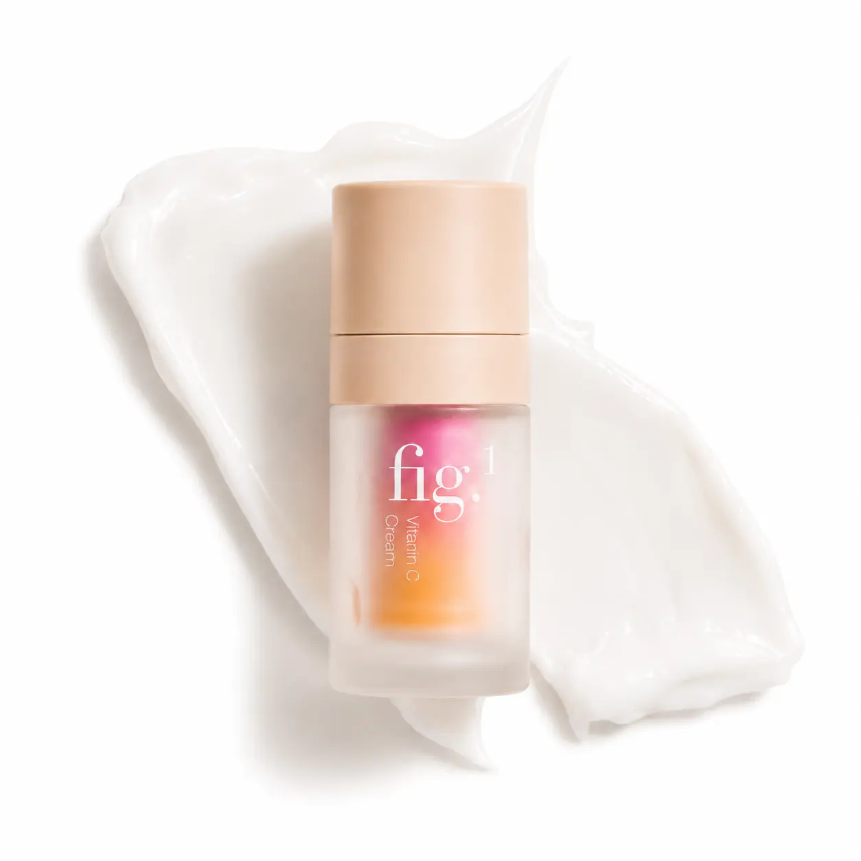 Fig.1 Vitamin C Eye Cream for Dark Circles, Puffiness & Wrinkles | Under Eye Cream for Women & Men | Glowing Eye Treatment | Refillable Anti Aging Moisturizer for Fine Lines