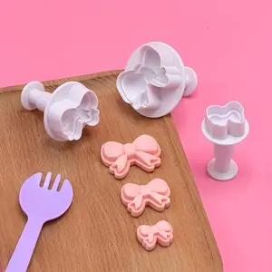 3pcs, Bow Tie Spring Mold