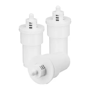 VEVOR Pitcher Water Filter Replacements, 3-pack 5-stage Water Filter for Pitchers and Dispensers, No BPA, Last 3 Months or 40 Gallons, Reduce Limescale, Lead, Chlorine, for Water Filter Pitcher 6216