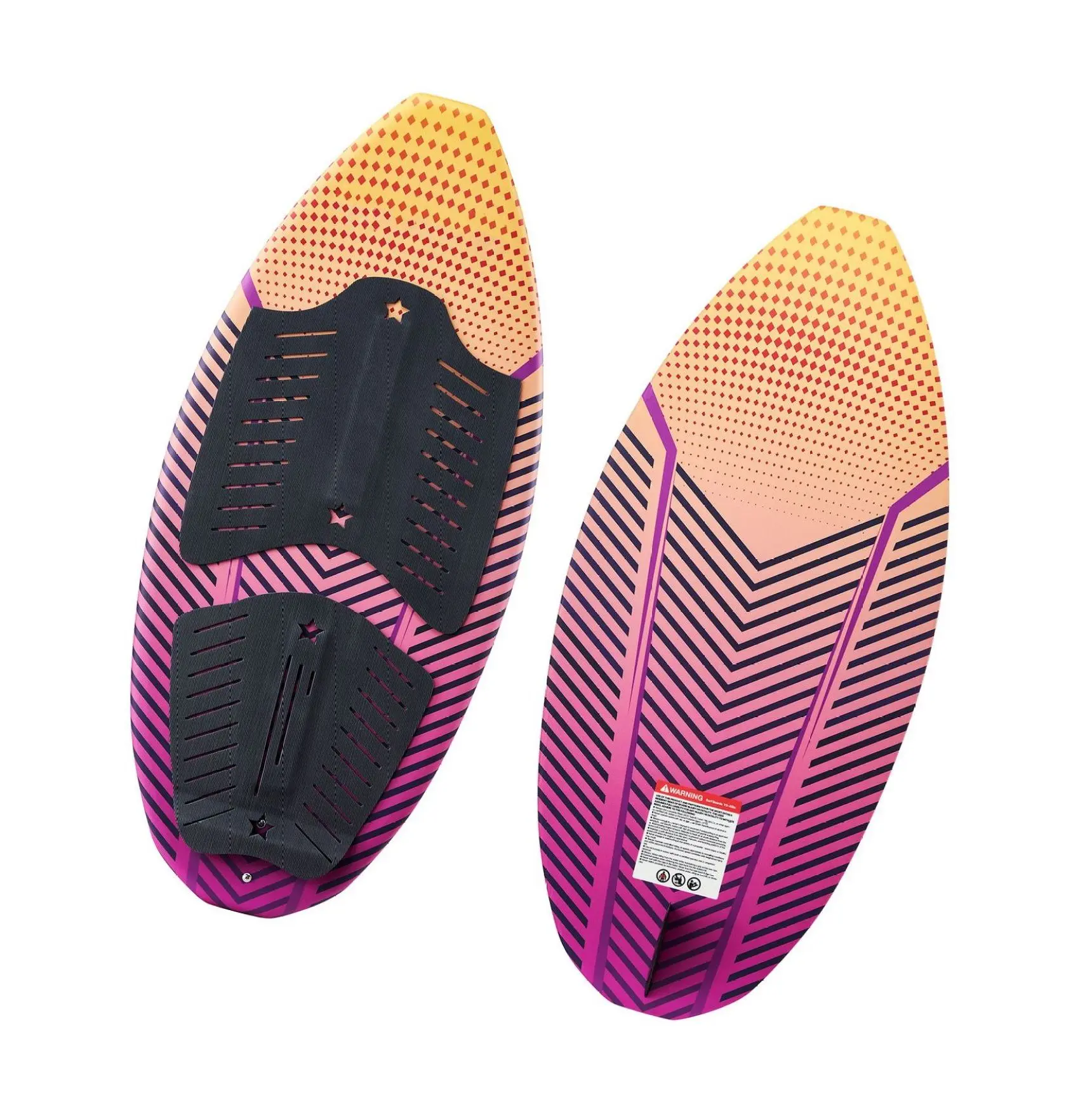 Wakesurf Board 45 Inch, Youth Wakesurfing Board with EVA Pad, EPS Foam Core, UV-Resistant, for Beginners up to 110 lbs, Water Sports Default