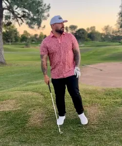 Men’s Golf Polo – Maze