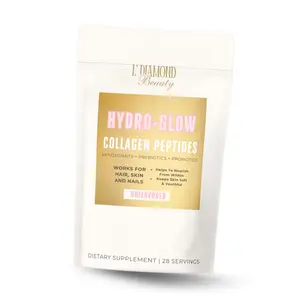 Hydro - Glow  Collagen Peptides - Unflavored Collagen Powdered Supplement Drink mix - 28 Servings