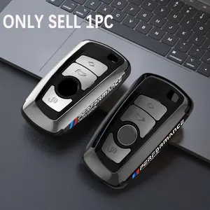 Car Key Cover Compatible with Bmw X1 X3 X5 X6 X7 1-7 Series F20 F30 F15 F25 F31 M3m4, Car Accessories Gift, Durable Design, Car Key Protector, Car Key Accessory