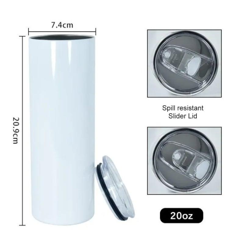 CHIIEFS 20oz Skinny Tumbler Wrap, Sport Mascot Tumbler Seamless Design, 20oz Sublimation Tumbler