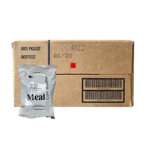 Cold Weather Military MRE Case - 12 Meals - Inspection Date JAN 2028 or Newer