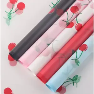 Cherry Floral Wrapping Paper Cherry Floral Wrapping Paper