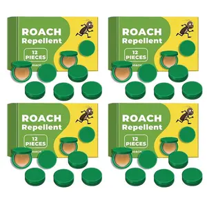 Cockroach Squeeze Roach Repellent, Powerful Kitchen Roach Killer, Indoor Outdoor Pest Control Gel Bait Kit with Rodent Repellent Pouches, Fast-Acting for Home Dormitory