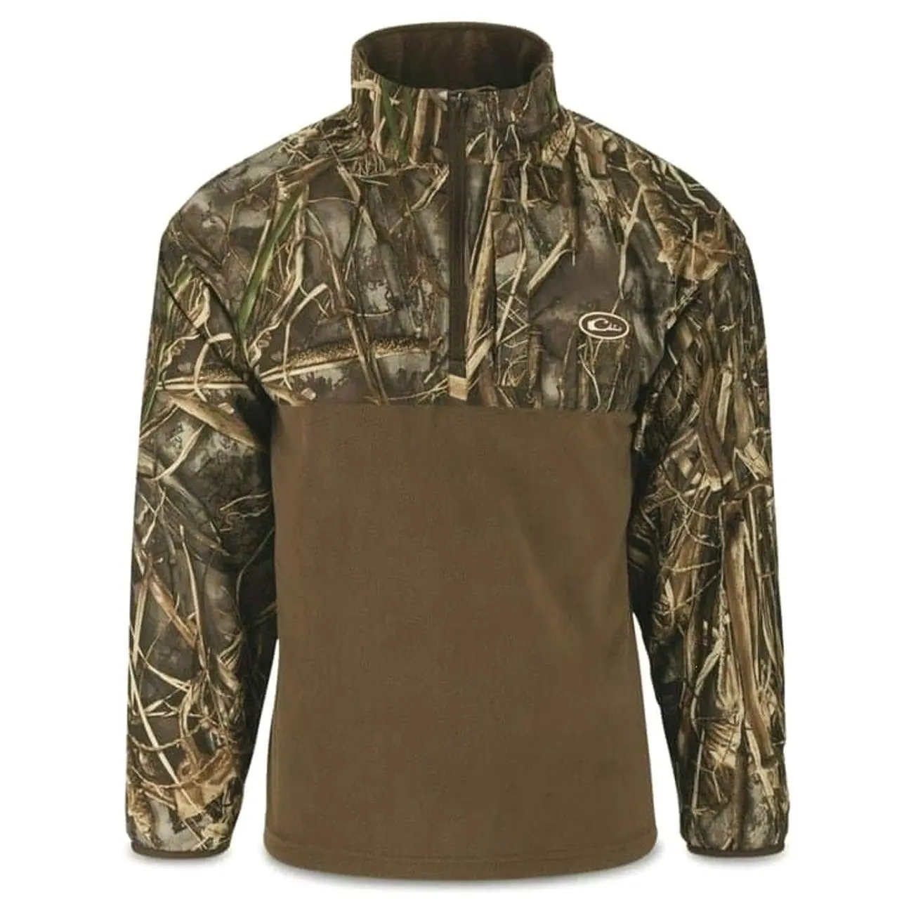 No chest pocket Quarter Zip Jacket Drake Pullover Sale Drake Waterfowl MST 1/4 Zip Refuge Eqwader Jacket