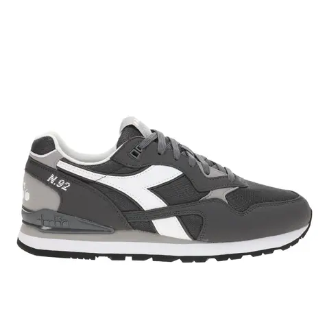 diadora Mens N.92 Lace Up Dd Comfort Sneakers Shoes Casual - Grey