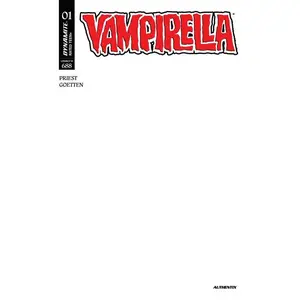 VAMPIRELLA (2026) #1 CVR F BLANK AUTHENTIX