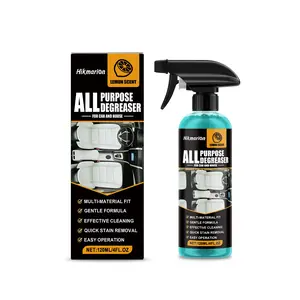 Multi-Purpose Oil Remover Heavy Duty All Purpose Degreaser Car Interior Care Refresh Odor Cleaning Improve Vehicle Environment, Automotive Detailing Solution
