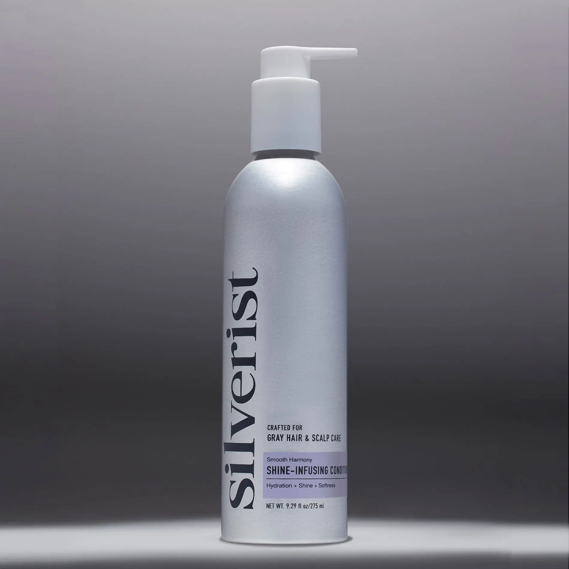 Silverist Conditioner. Smooth Harmony Shine-Infusing Conditioner. Hyaluronic Acid + Rice Proteins. Lightweight conditioning haircare.