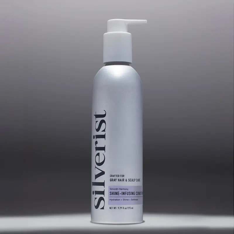 Silverist Conditioner. Smooth Harmony Shine-Infusing Conditioner. Hyaluronic Acid + Rice Proteins. Lightweight conditioning haircare.