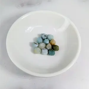 Amazonite Faceted  7 mm Bead 6 pack #LV3613