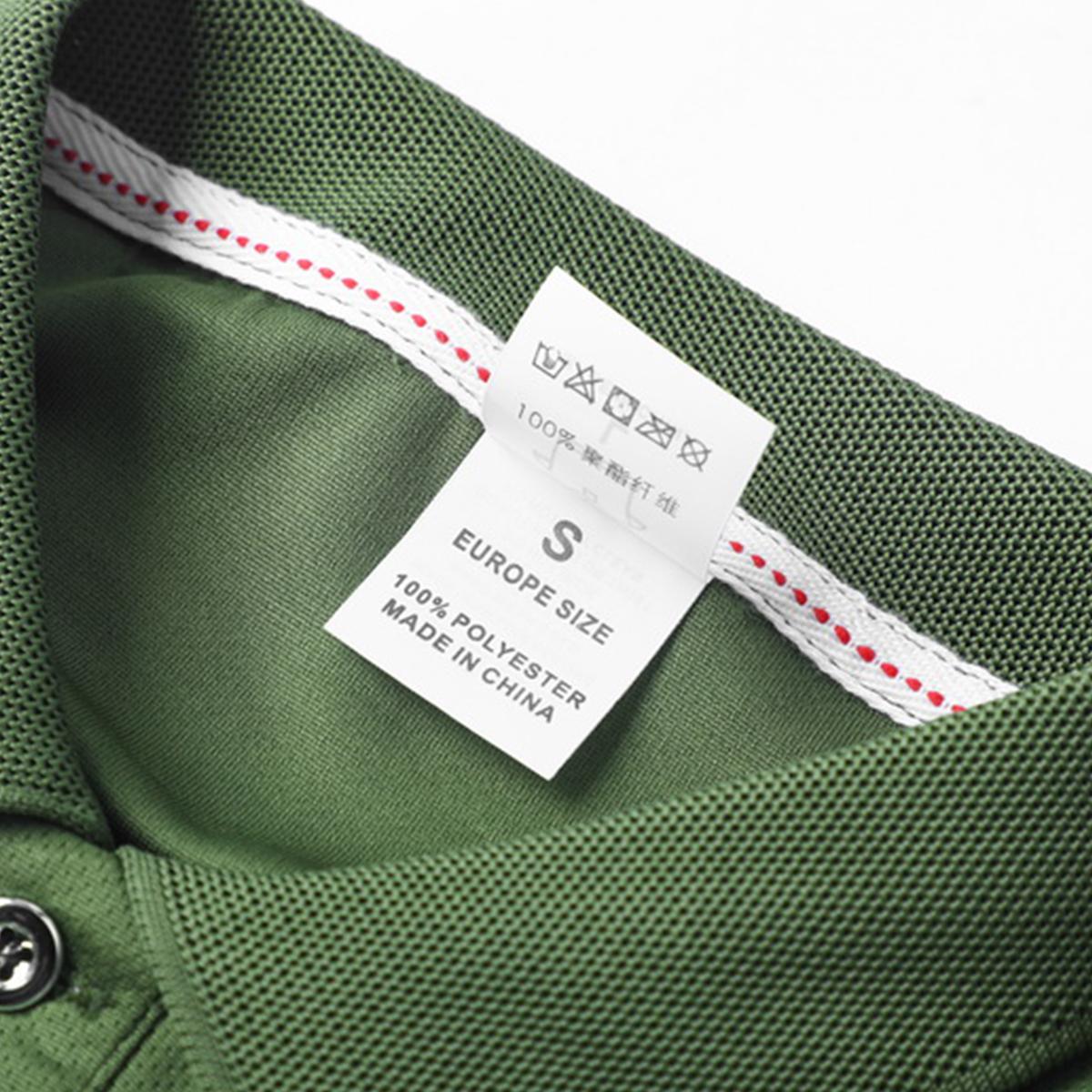 Men's Long-Sleeved Polo Shirt - 5-piece set | Classic solid color, versatile golf and casual stand-up collar, suitable for business casual wear, perfect for weekend outings