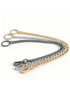 Keychain Wallet Chain, Anti-Lost Wallet Chains for Men, Long Jean Pocket Chain with Keyring for Jeans, Pants and Keys