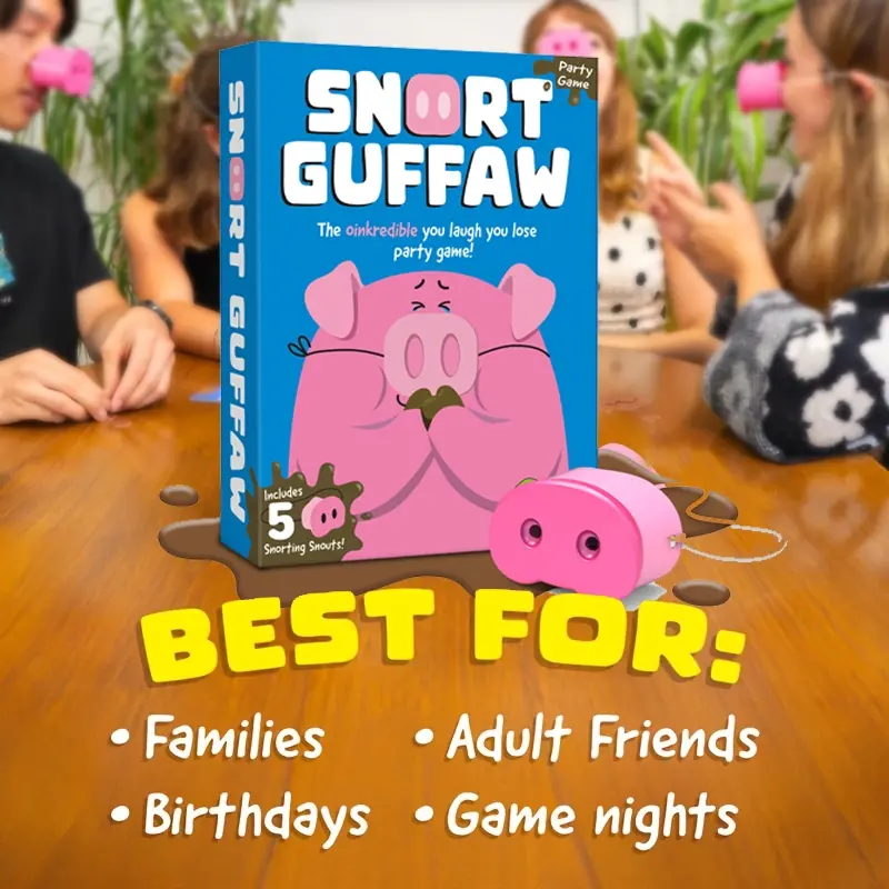 Funny Pig Nose Party Game, Laugh-You-Lose Game, Parent-Child Adult ...