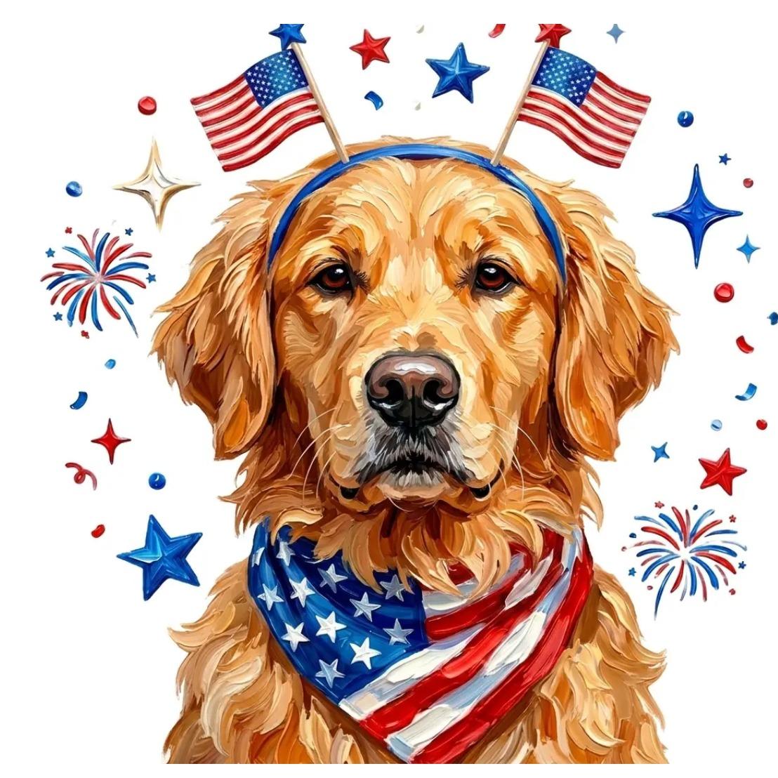 Comfort Colors 50+ Dog Funny 4th Of July Shirt Custom, USA Goldendoodle Dog Shirt, Preppy Design 4th Of July Dog Digital Shirt, Patriotic Australian Shepherd Shirt, American Flag Puppy, Funny USA Dog Lover Tee, 4th Of July Dog