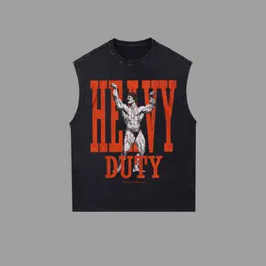 [GoldenIron] Gold's Gym Mike Mentzer Retro Unisex Washed Tank top, T-Shirt , 100% Heavy Cotton Gold's Gym Workout Hoodie Tee, Men's Sport Outfit, Gym Men's Hoodie T-shirt - Tank Top, Muscle Training Shirt, Gift for man