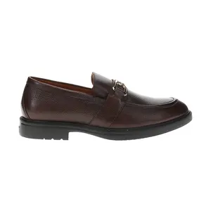 Stacy Adams Mens Todridge Bit Slip On Moc Toe Dress Dress Shoes - Brown