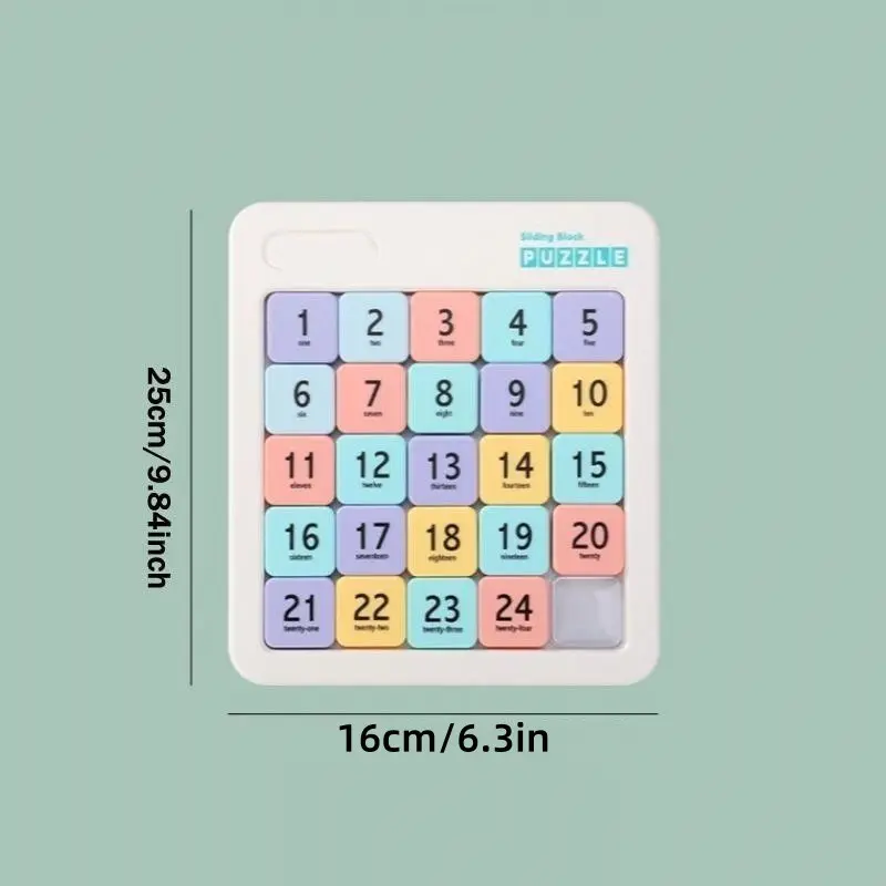 Adult Stress Relief Magnetic Number Slide Puzzle, Magnetic Puzzle