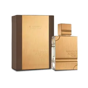 Al Haramain Amber Oud Gold Edition Eau De Parfum Spray 60ml (2 oz) - Unisex Arabian Perfume for Women & Men, Long-Lasting Amber Cologne with Refreshing & Sweet Fragrance