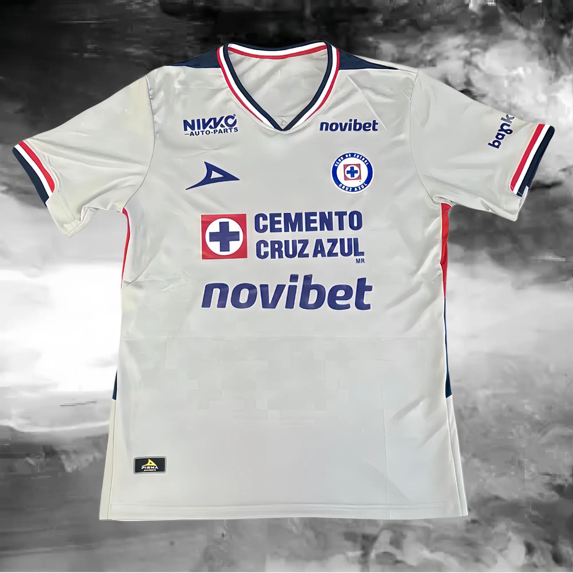 2526 Mexico League Cruz Azul Away White Short Sleeve Top Football Jerseys LIGAMX Fan Edition