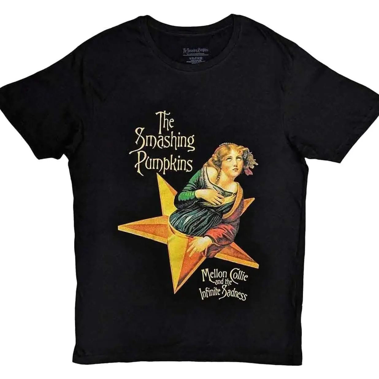 The Smashing Pumpkins Mellon Collie and the Infinite Album Charcoal Tshirt, Vintage tee, Menswear Top, Crewneck Casual