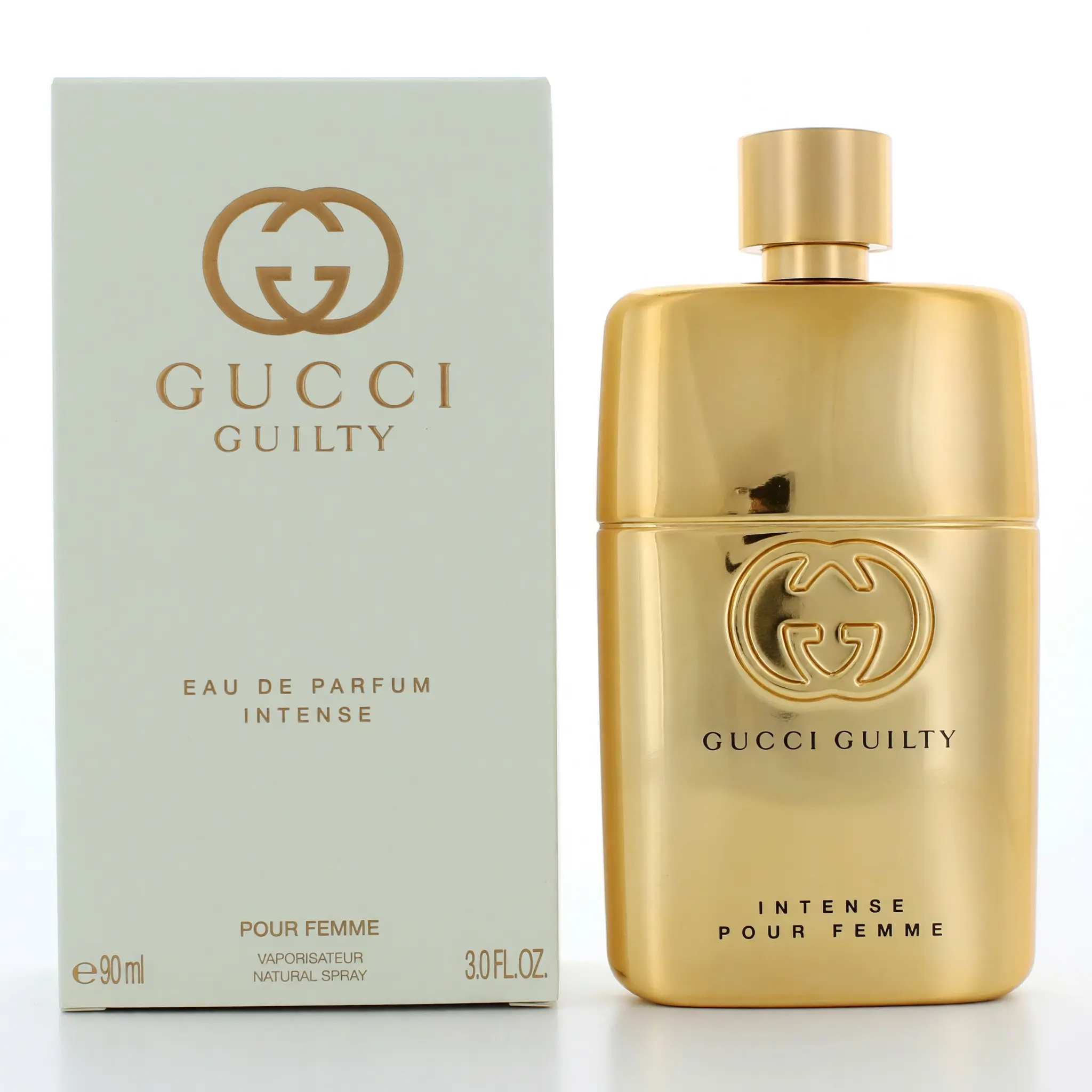 Gucci Guilty Pour Femme by Gucci, 3 oz EDP Intense Spray for Women Eau De Perfume Eau De Parfuma, Fresh Cologne Women's Fragrance