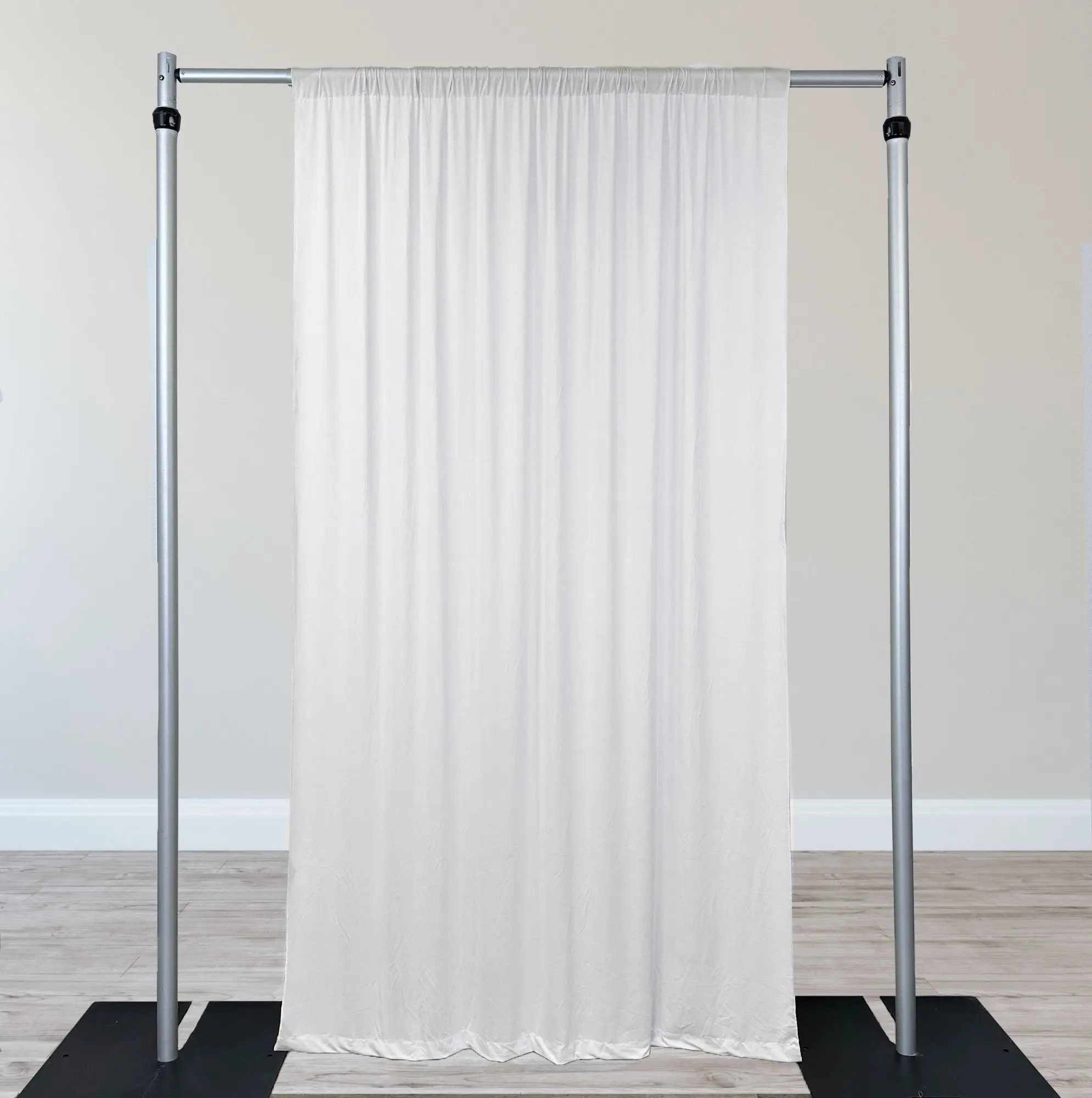 Stretch Spandex 12ft x 60" Drape/Backdrop White