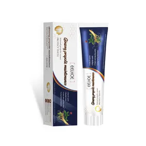 Ginseng and Propolis Extract Toothpaste for Gum Care Teeth Brightening and Long-Lasting Fresh Breath Daily Oral Protection Formula