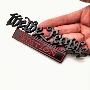 3D Car Metallic Sticker, Car Tail Label, Side Label Decorative Sticker, Refrigerator Notebook Metallic Decorative Sticker, Car Exterior Accessories, Sticker For Cars