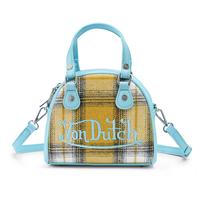 Von Dutch Bowling Bag- Multi Plaid