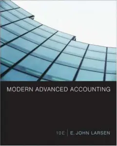 USED-Modern Advanced Accounting with OLC with Premium Content Card by E. John Larsen (Hardcover)