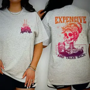 Talks Back Crew or Tee